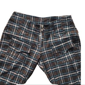 Vintage Y2K Low Rise Plaid Pants